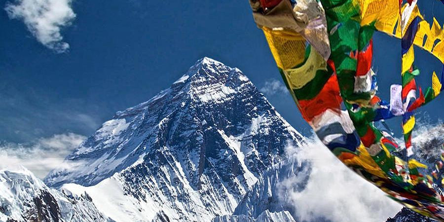 Prayer Flags used in Himalaya for Good Luck