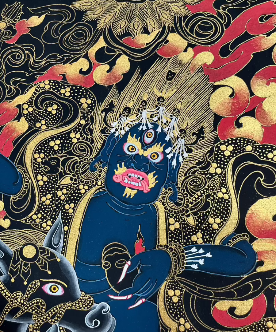 Palden Lhamo - Wrathful deity