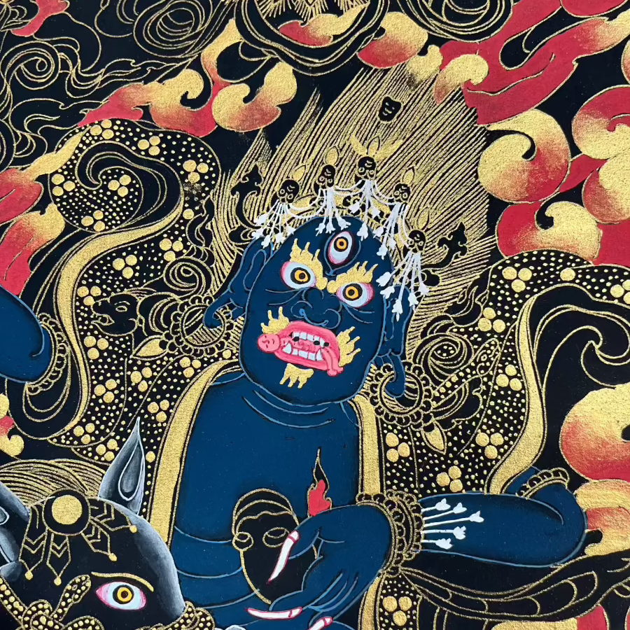 Palden Lhamo - Wrathful deity