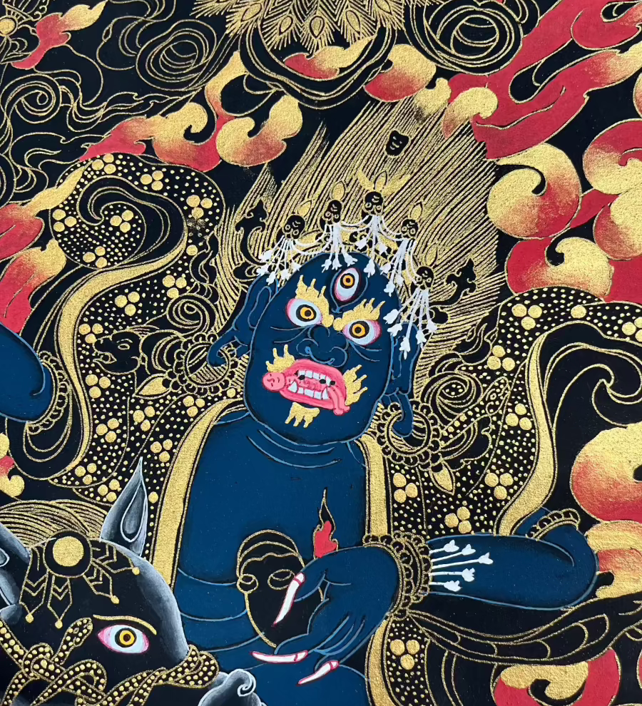 Palden Lhamo - Wrathful deity