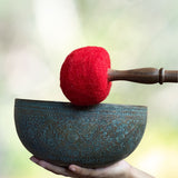 Jambati Bowl - Antique Bowl with deep carving work for sound healing