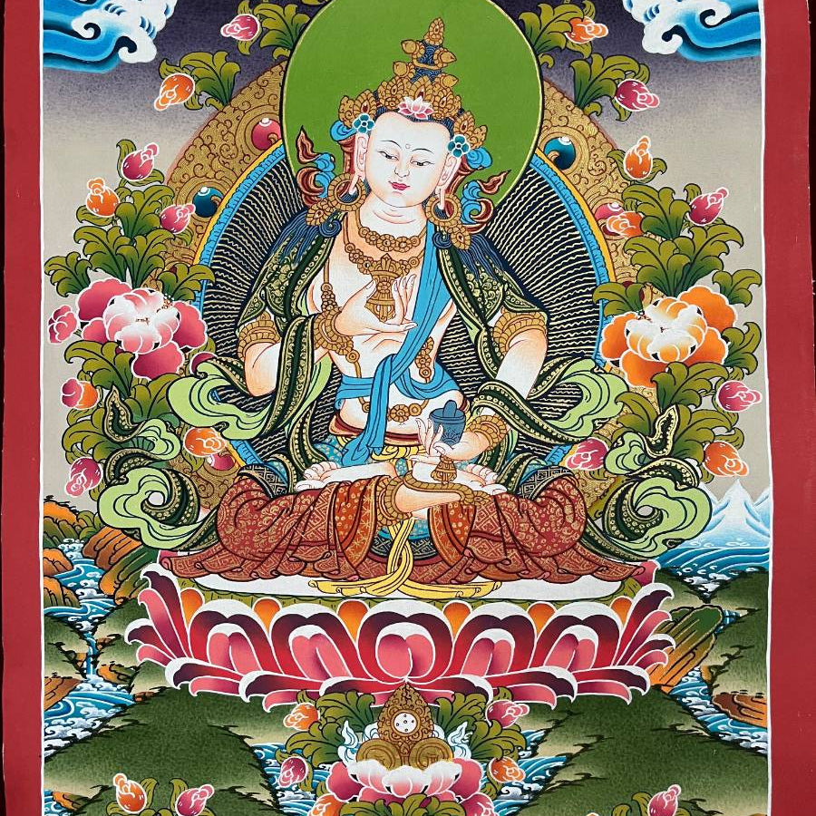 Vajrasattwa Painting - Handpainted Thangka 