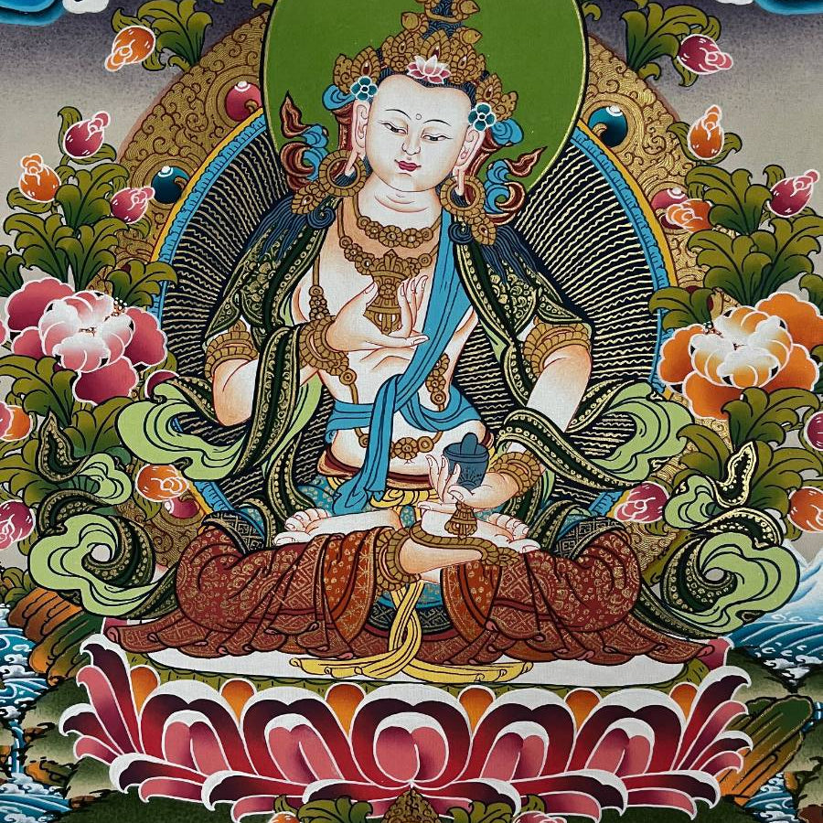 Vajrasattwa Painting - Handpainted Thangka 