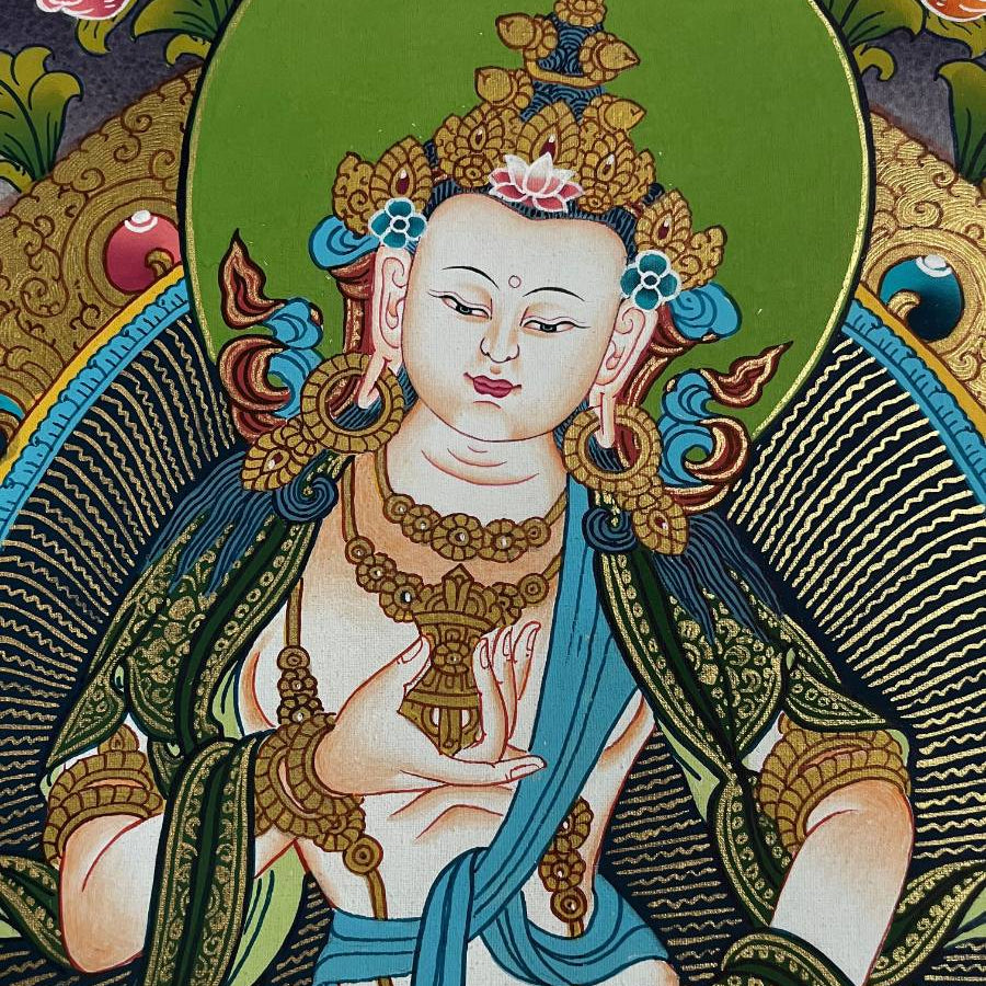 Vajrasattwa Painting - Handpainted Thangka 