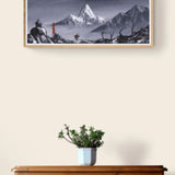 Mt. Ama Dablam Back View Oil Painting