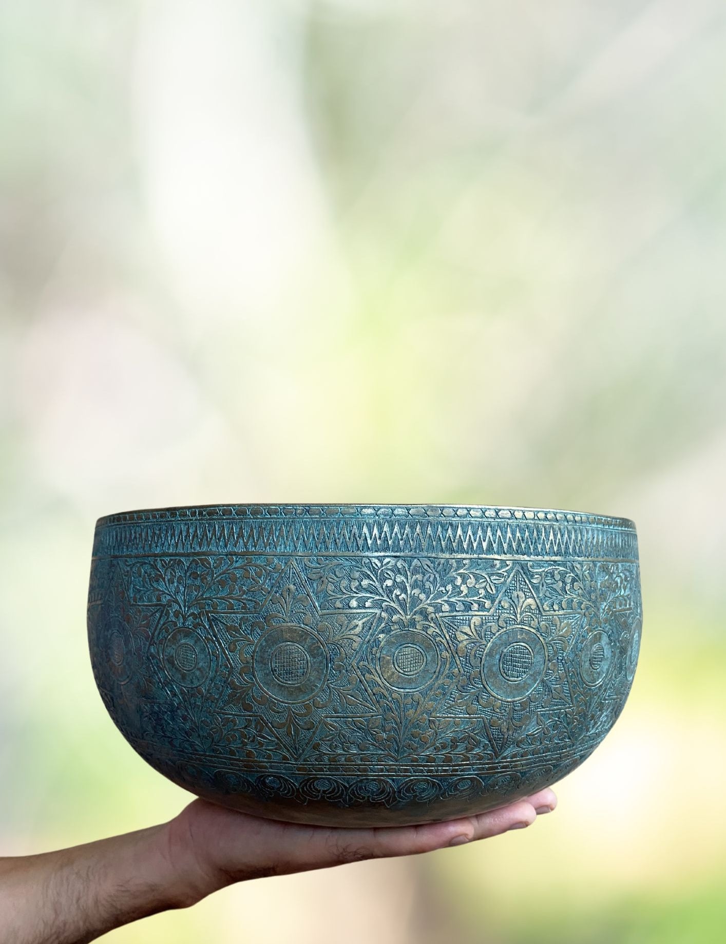 Antique Jambati Singing Bowl - Himalayas Shop