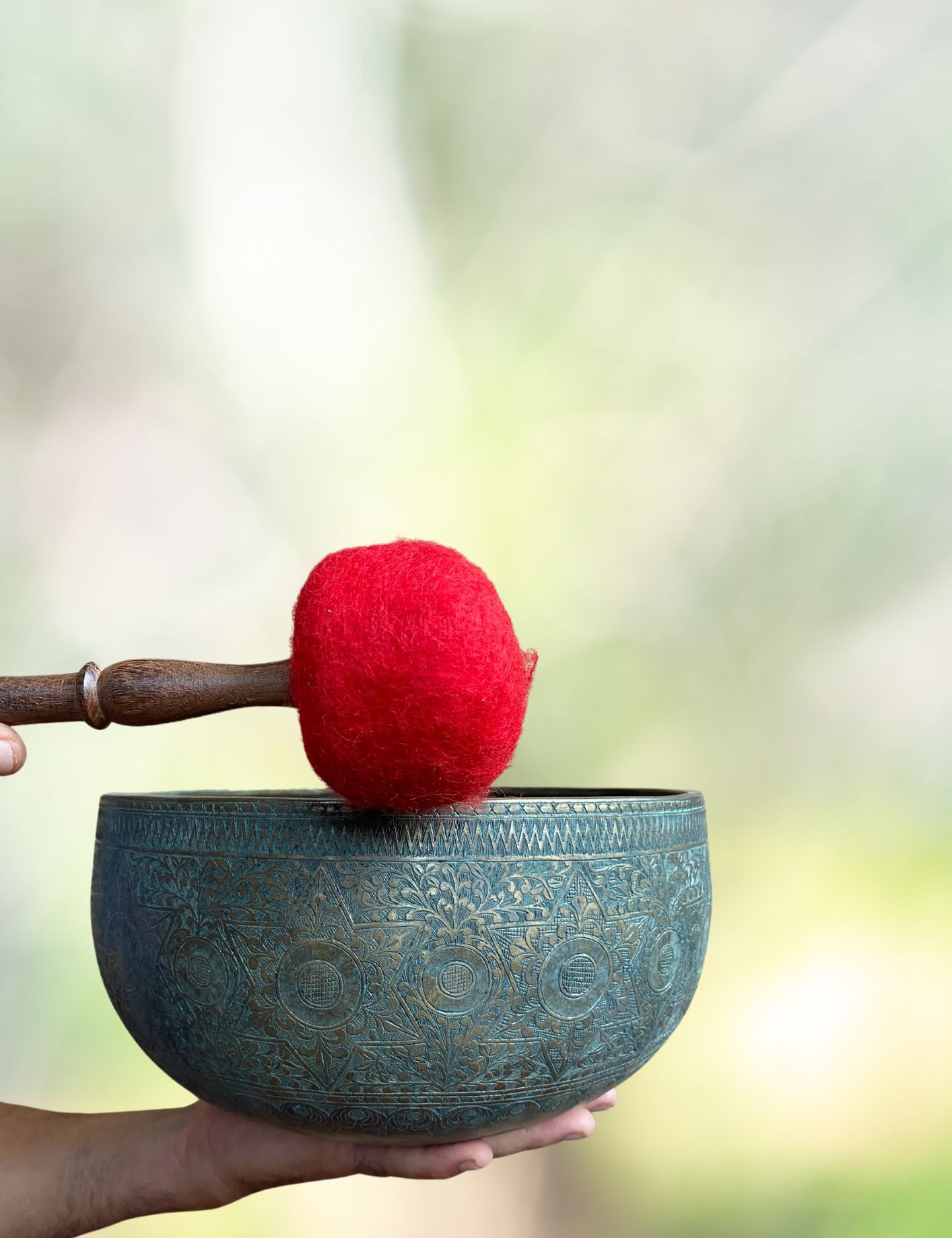 Antique Jambati Singing Bowl - Himalayas Shop