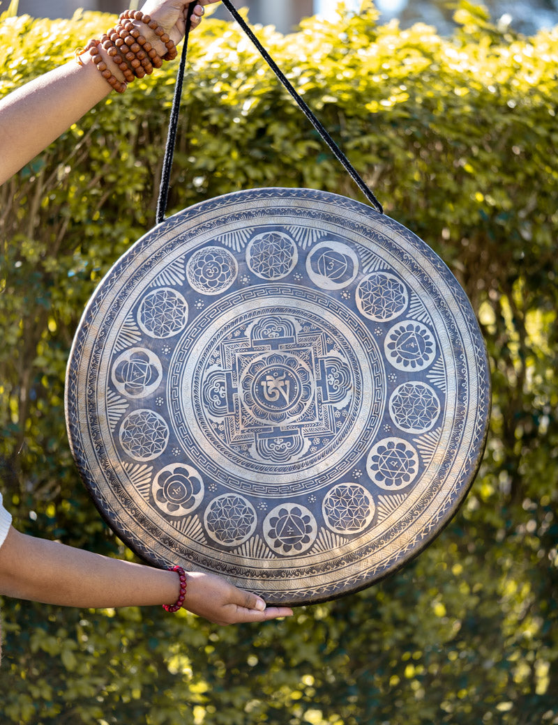 Gongs for spiritual and healing rituals.