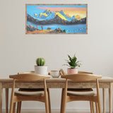 Mount Everest Oil Painting for wall decor.