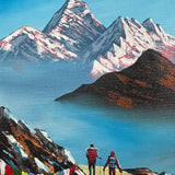 Oil Painting of Mt Everest