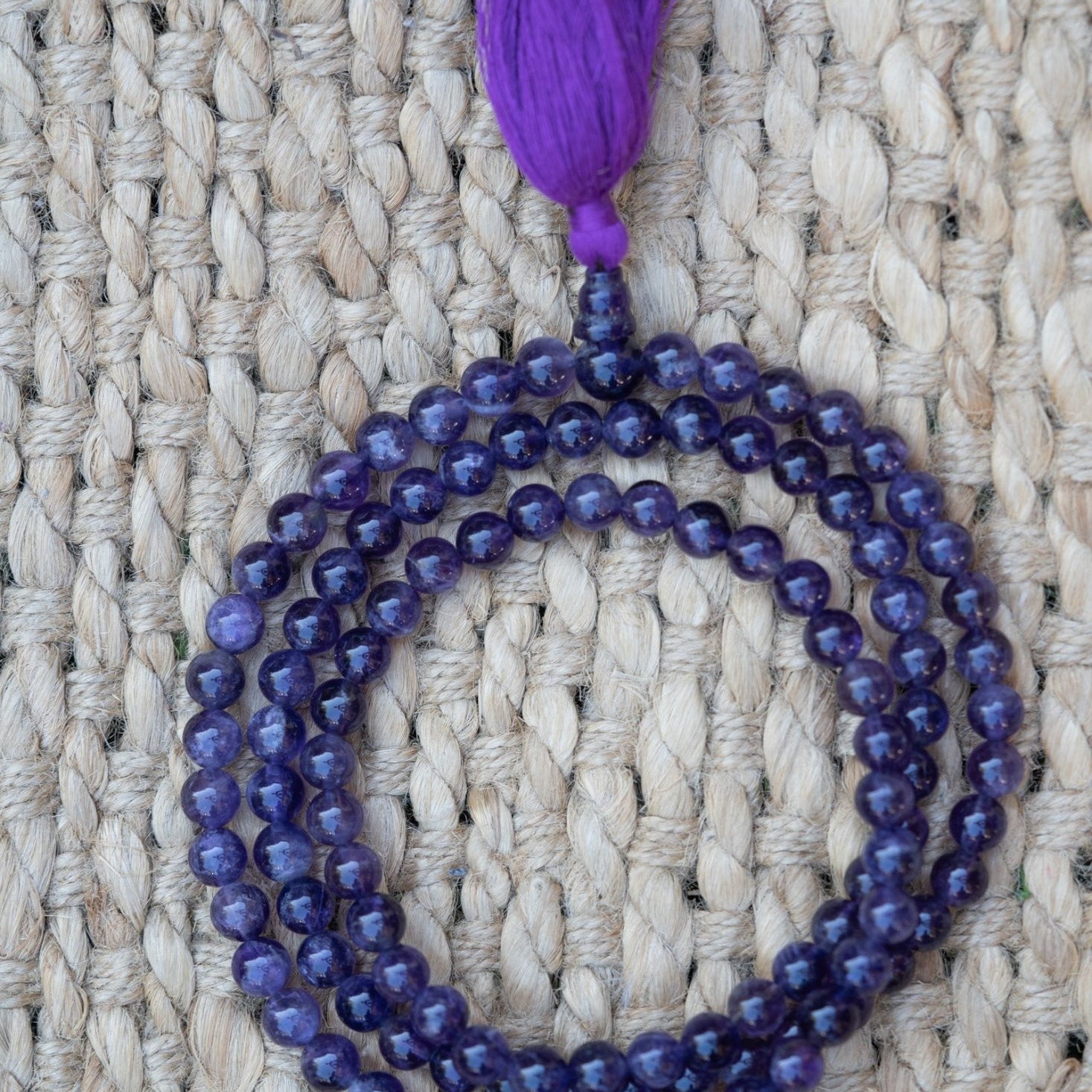 Amethyst Mala