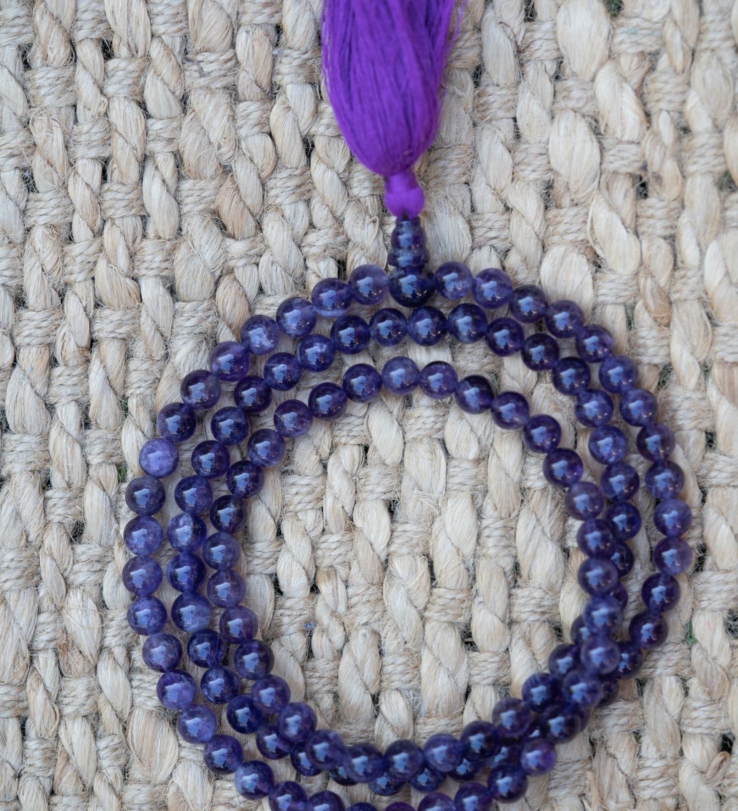 Amethyst Mala