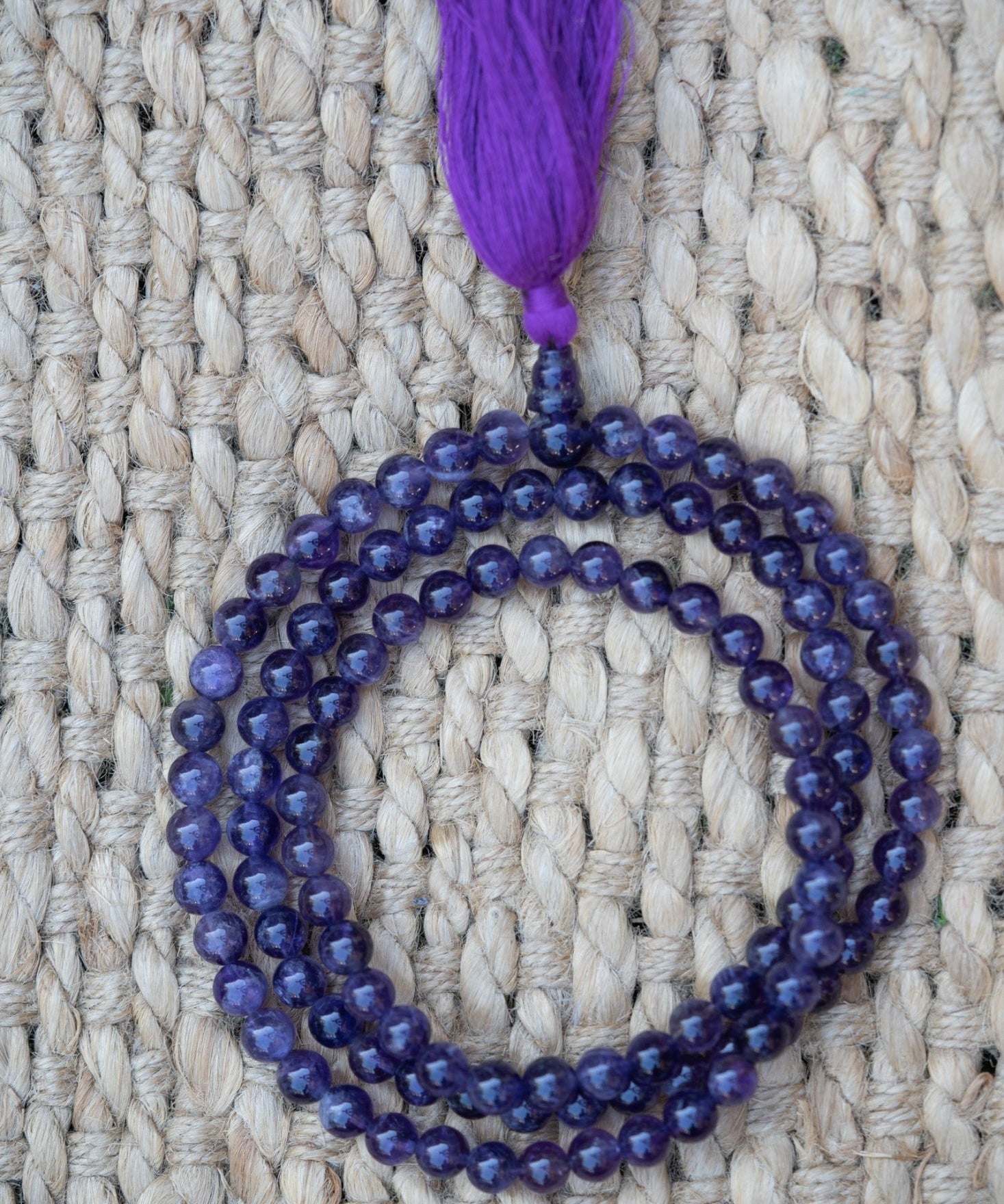 Amethyst Mala