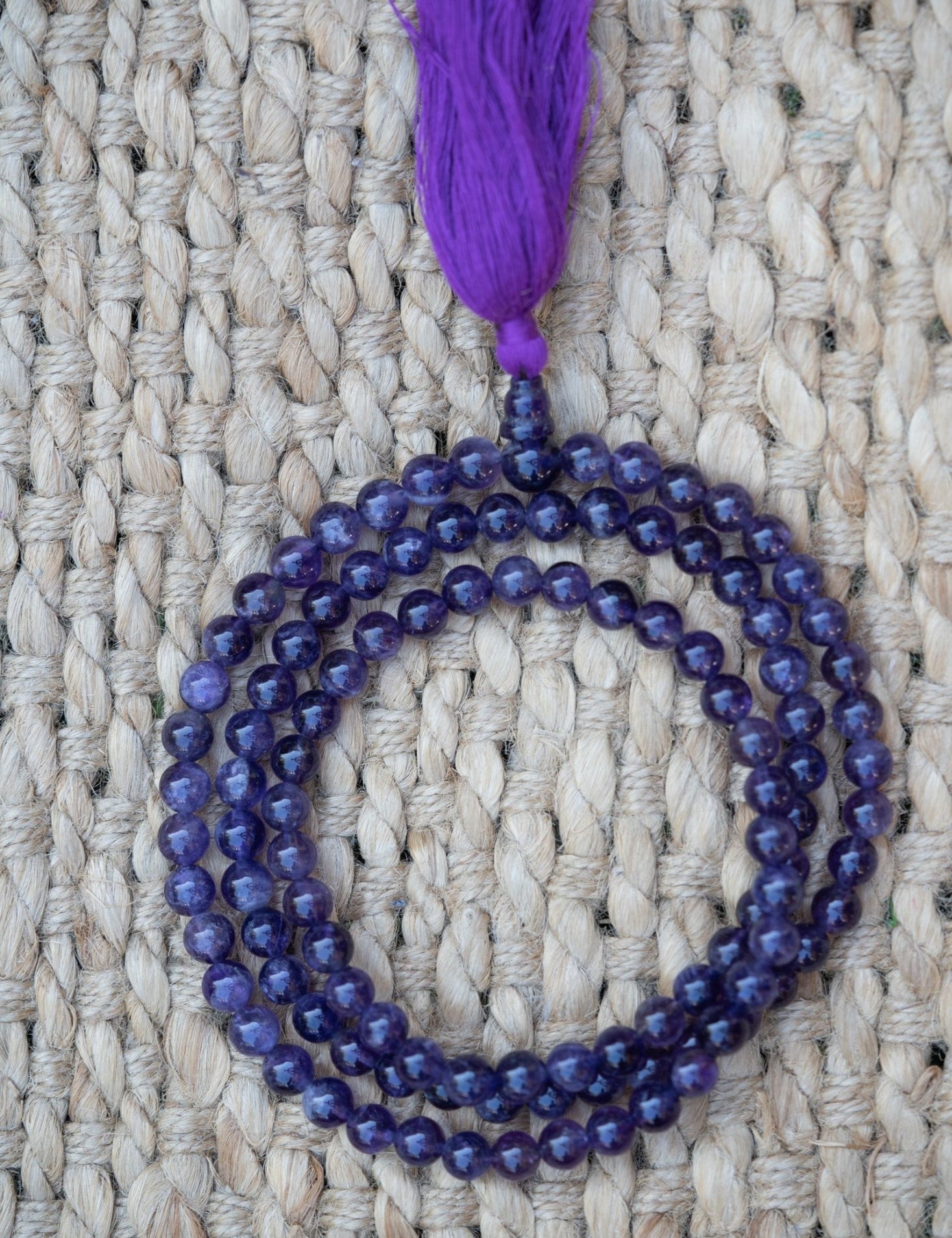 Amethyst Mala