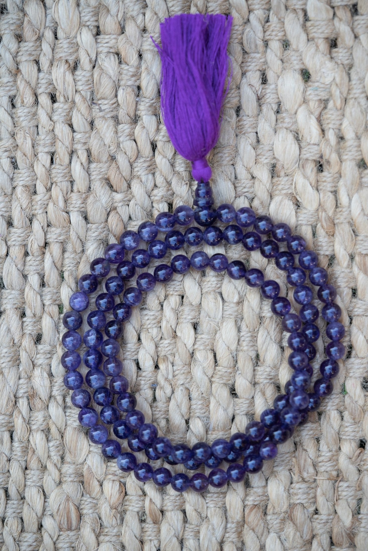 Amethyst Mala