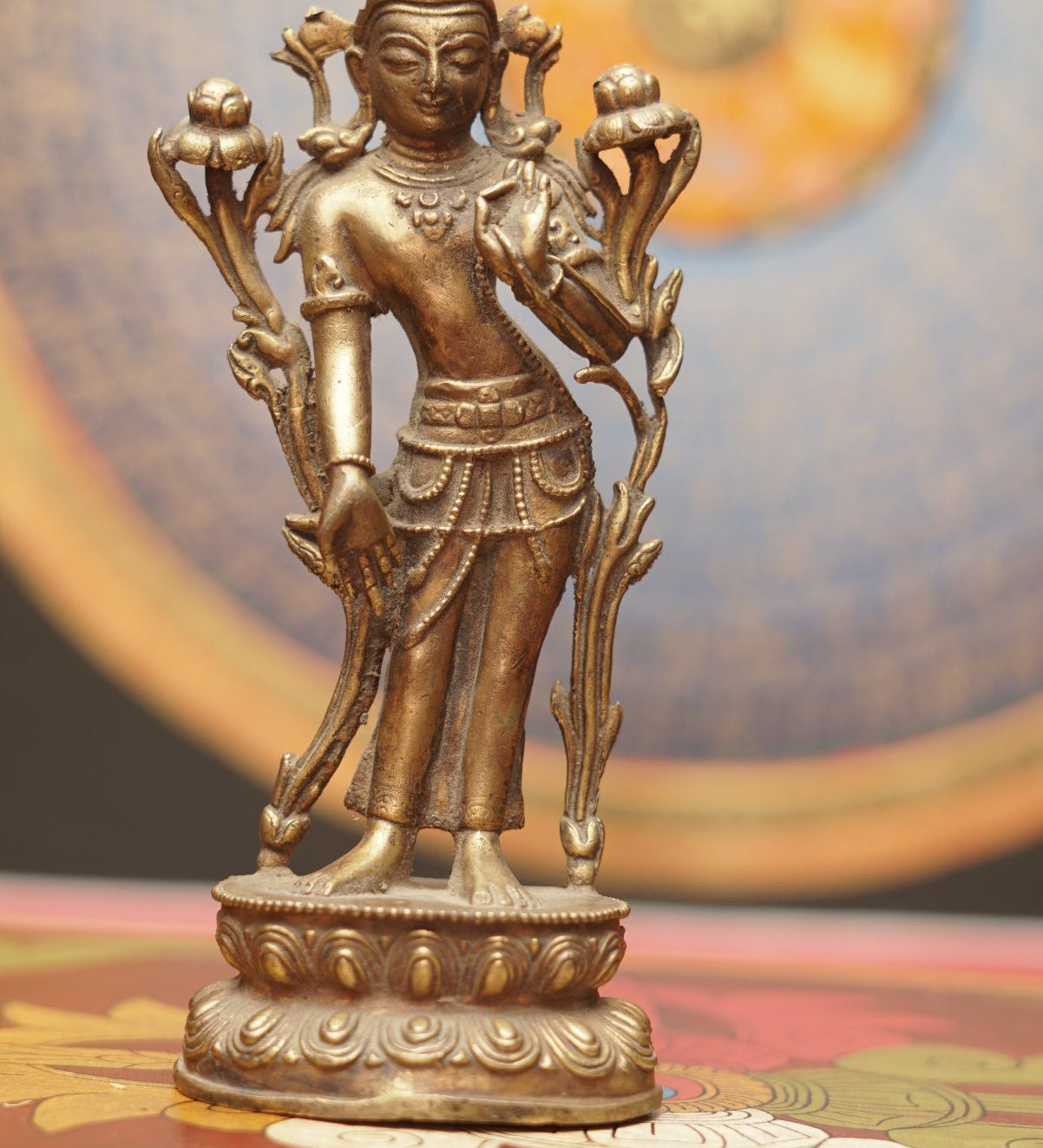 Standing Avalokeshwor Statue - Himalayas Shop