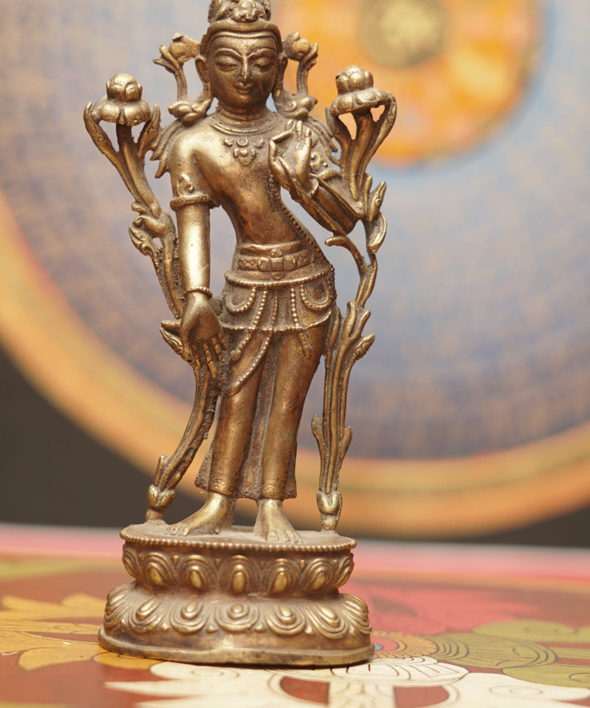 Standing Avalokeshwor Statue - Himalayas Shop