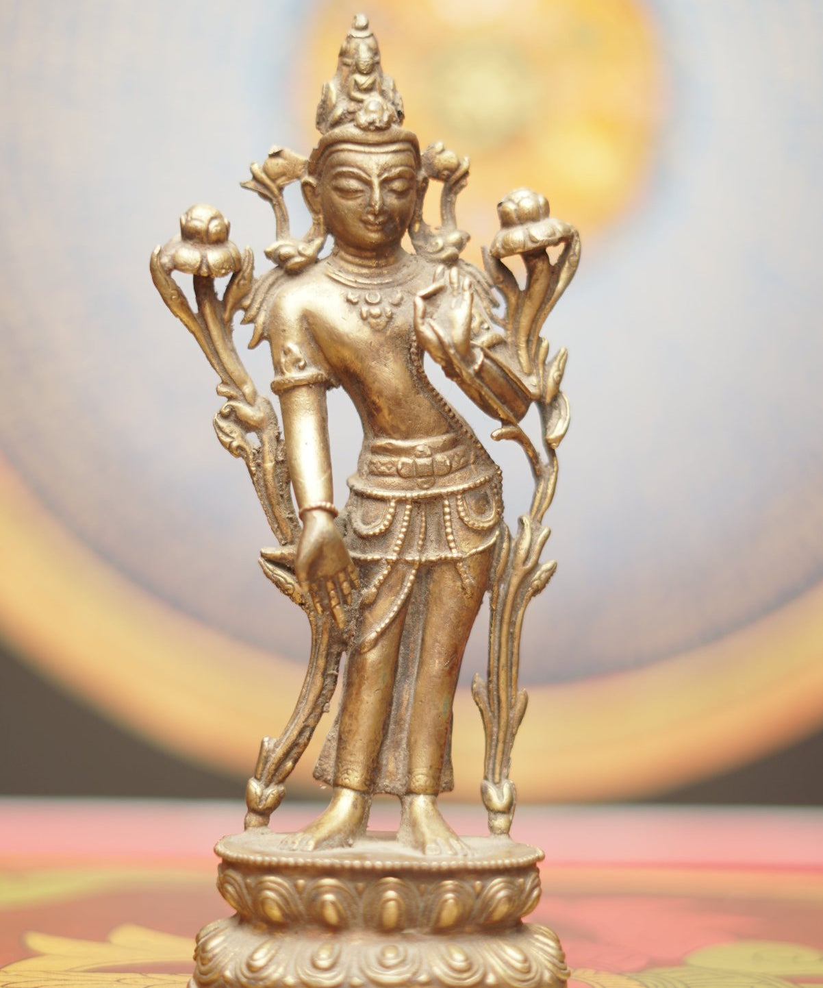 Standing Avalokeshwor Statue - Himalayas Shop