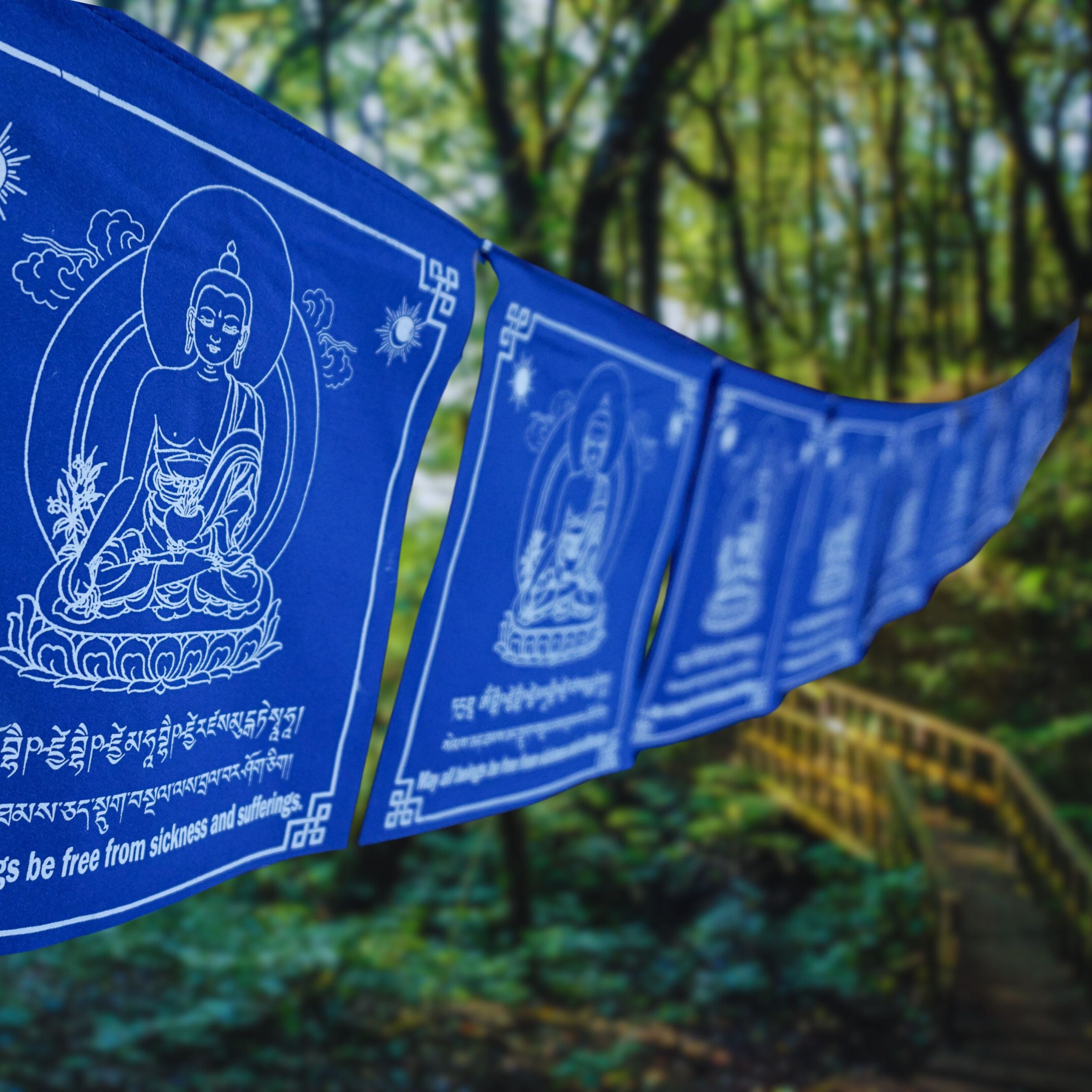 Medicine Buddha Prayer Flag