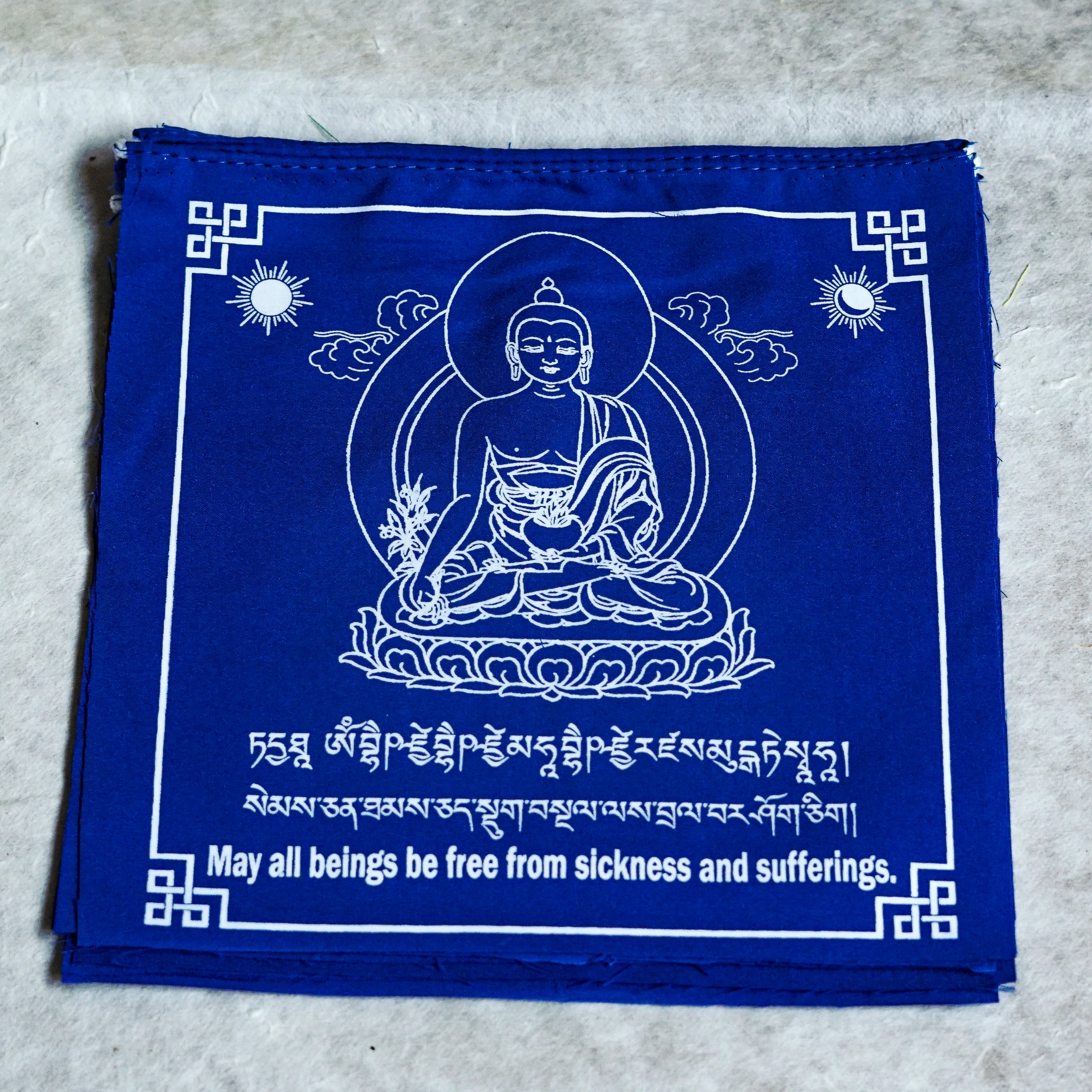 Medicine Buddha Prayer Flag