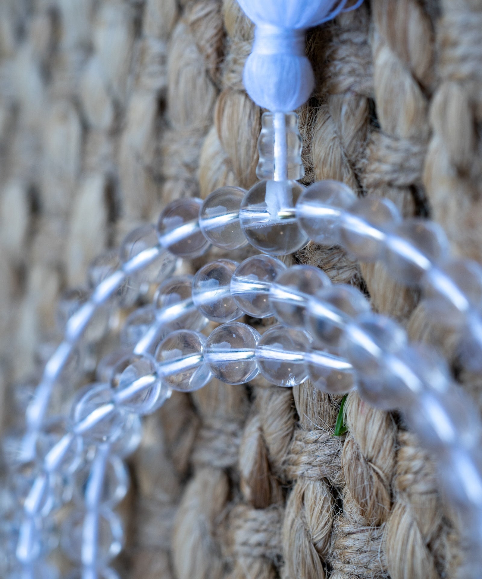 Clear Quartz Mala