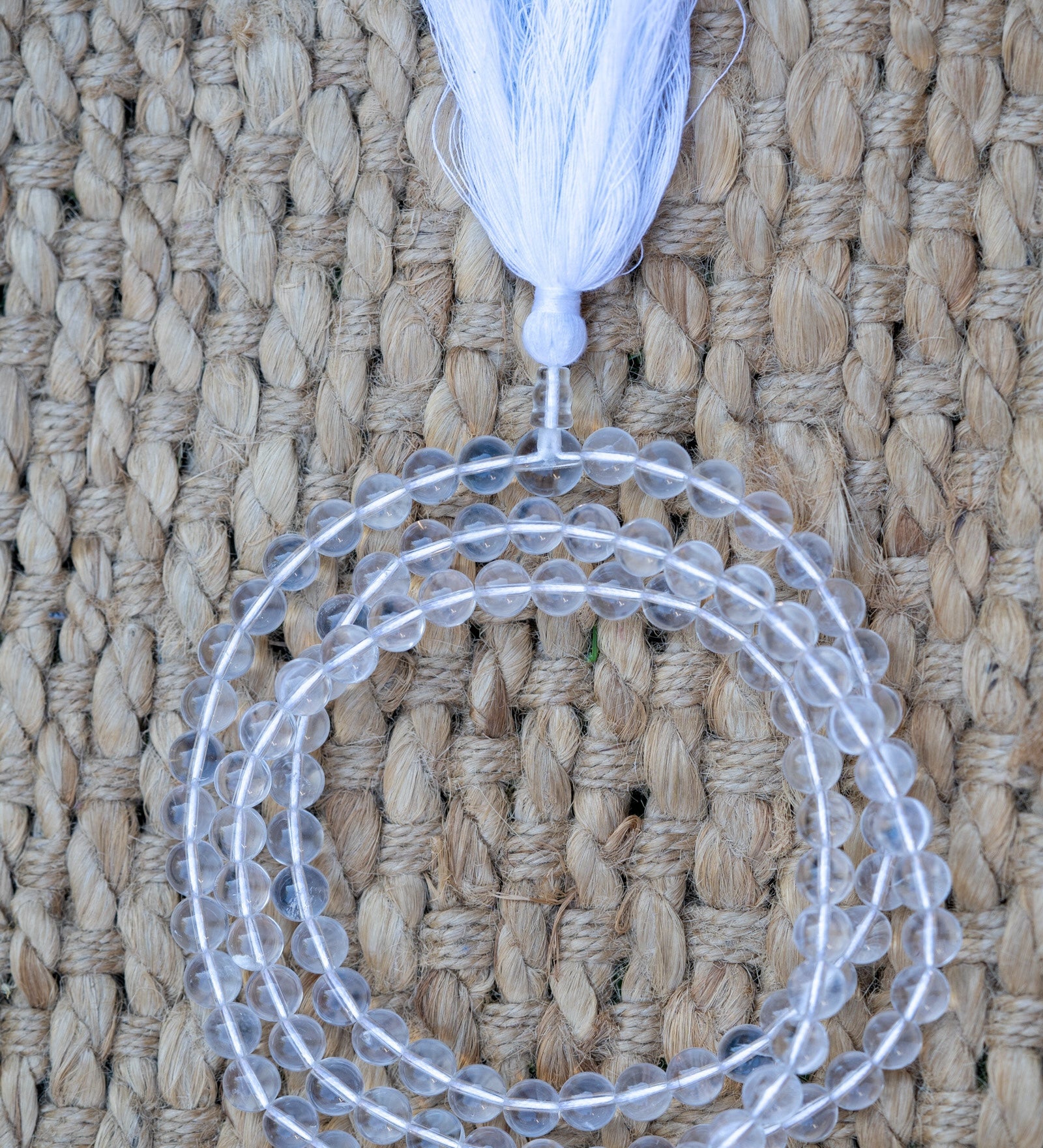 Clear Quartz Mala