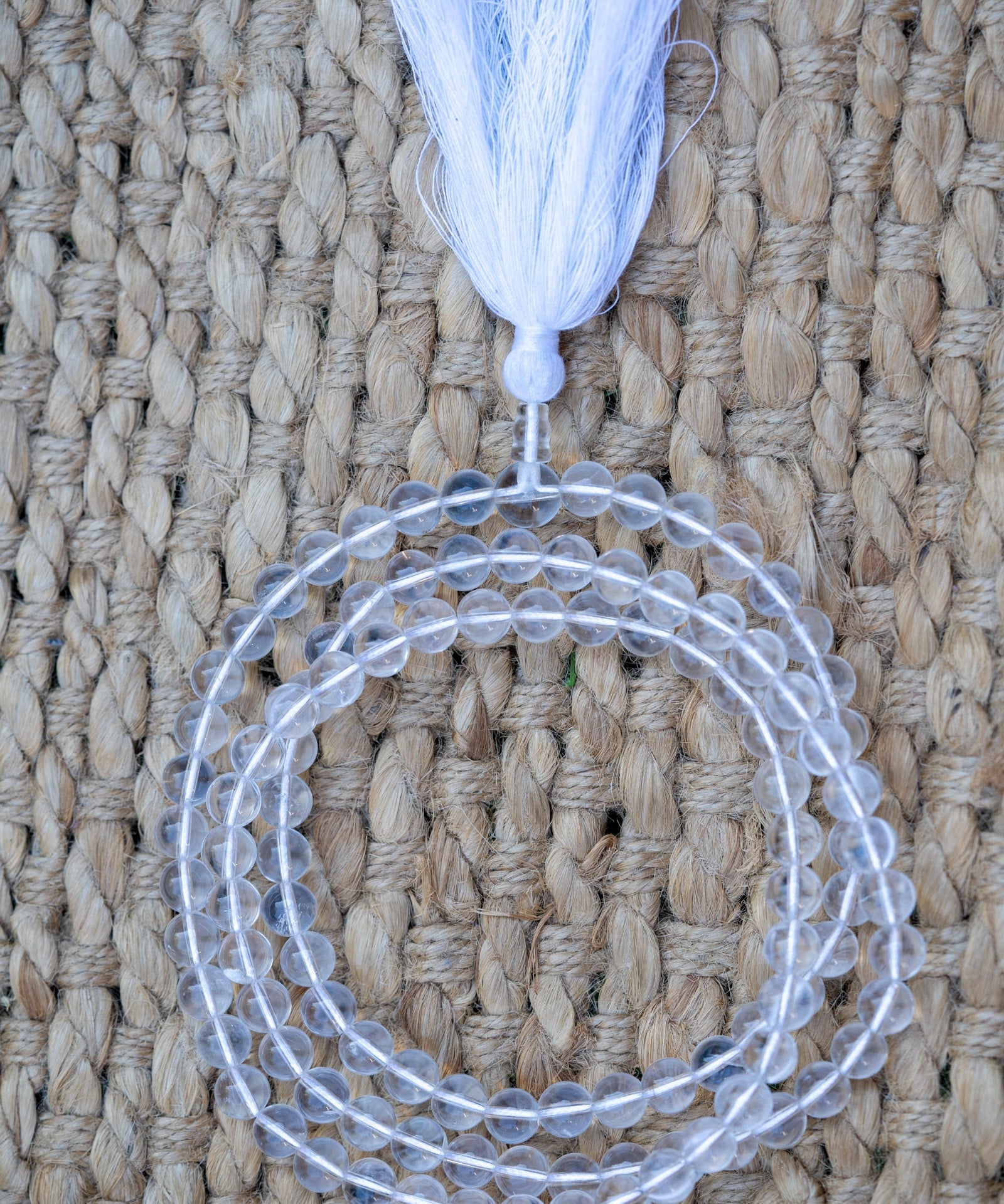 Clear Quartz Mala