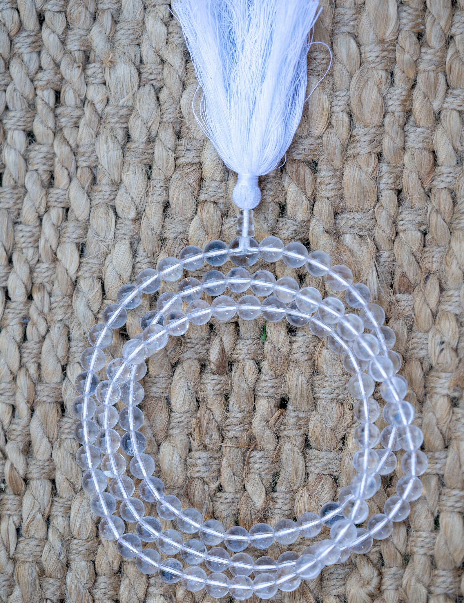 Clear Quartz Mala