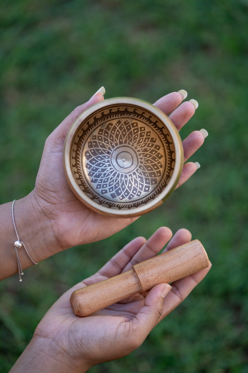 Cosmos Singing Bowl - Tibetan Bowl from Himalayas