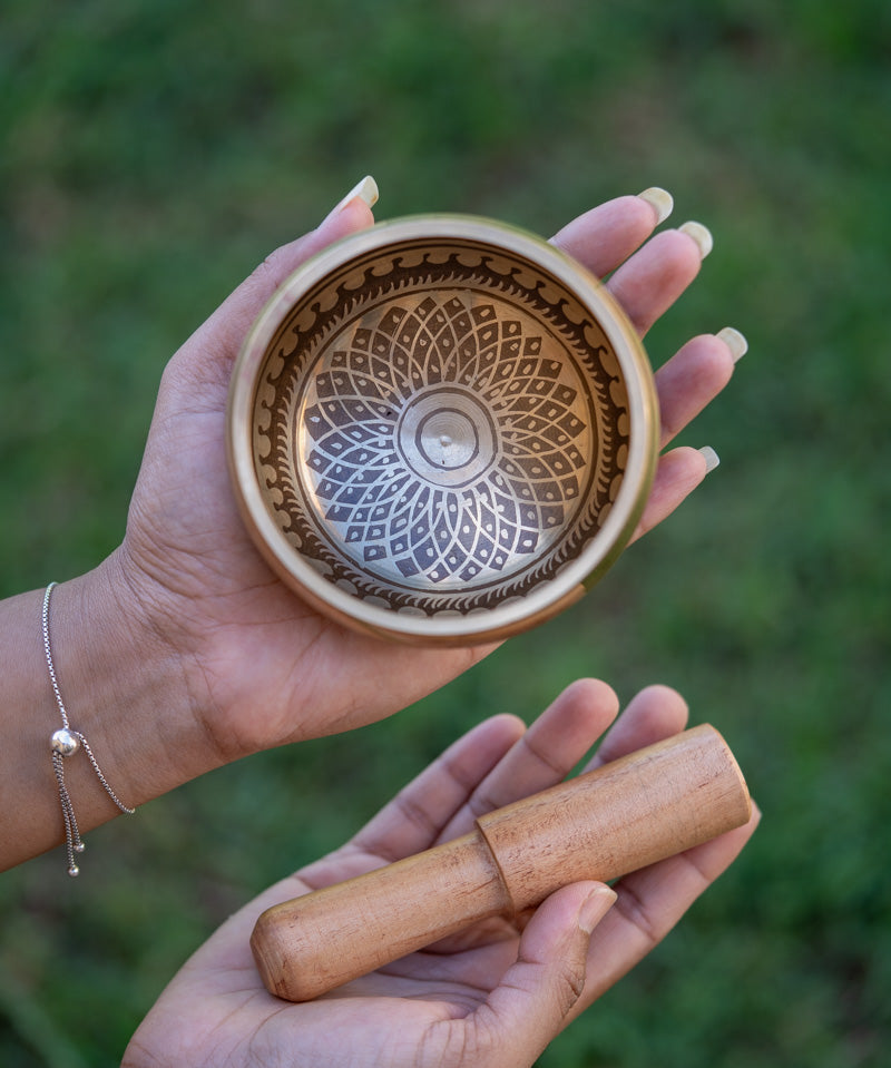 Cosmos Singing Bowl - Tibetan Bowl from Himalayas