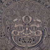 Newari Akash Bhairav Thangka Painting