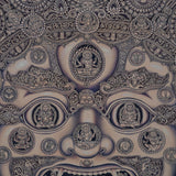 Newari Akash Bhairav Thangka Painting