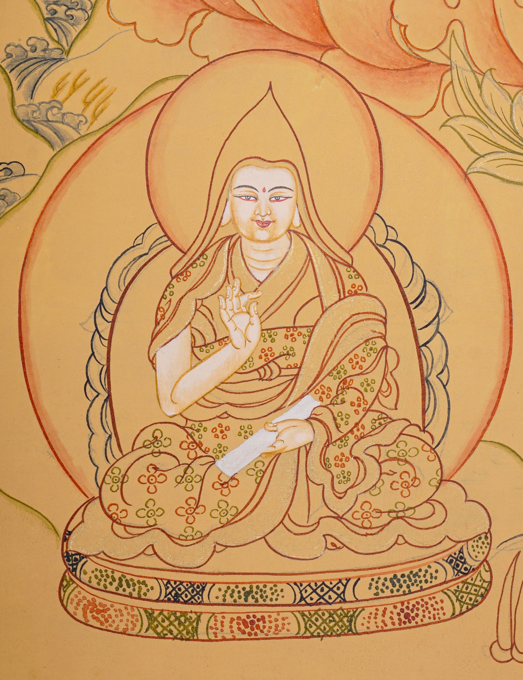 Je tsongkhapa Thangka - Tibetan Painting