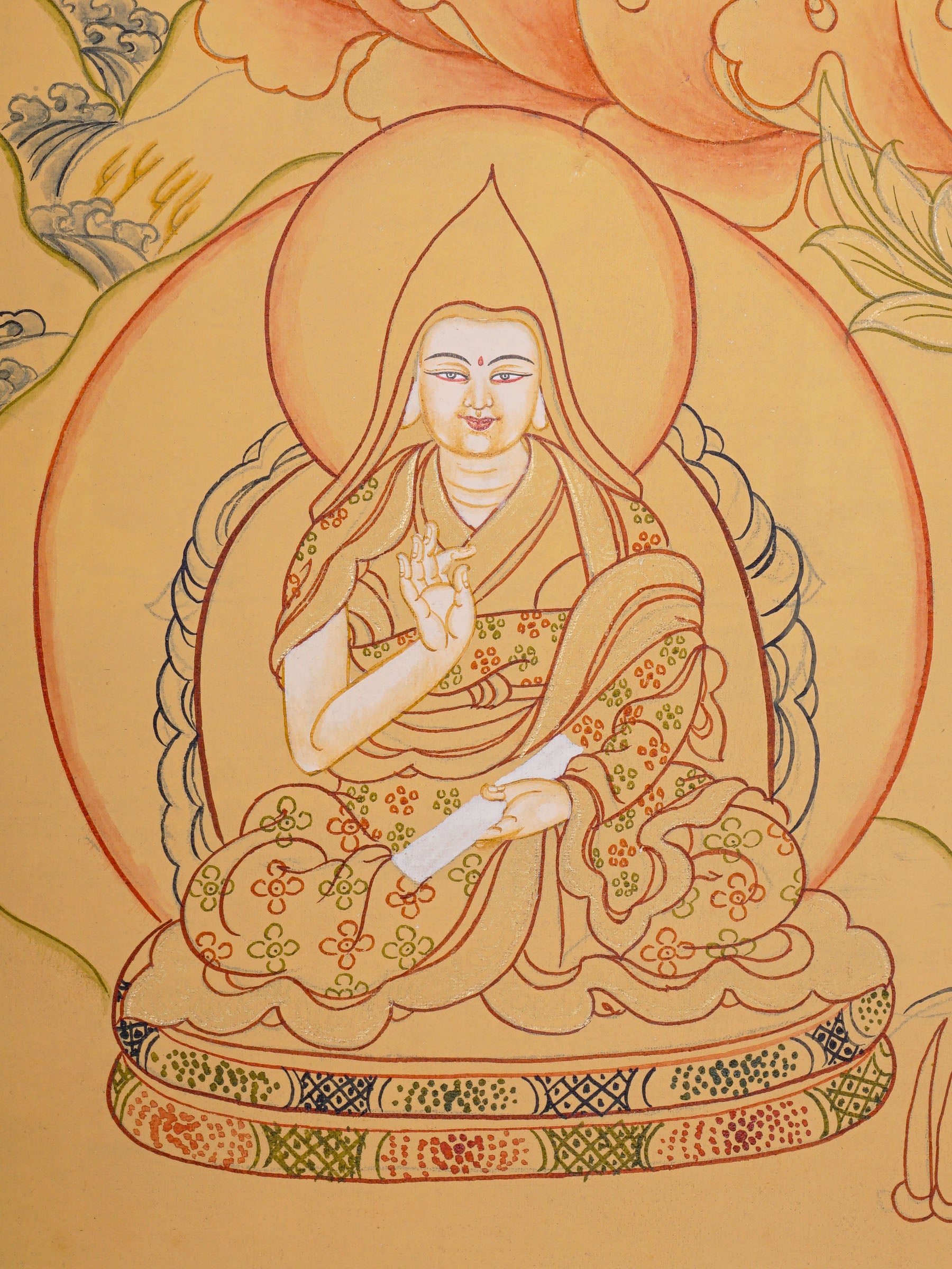 Je tsongkhapa Thangka - Tibetan Painting