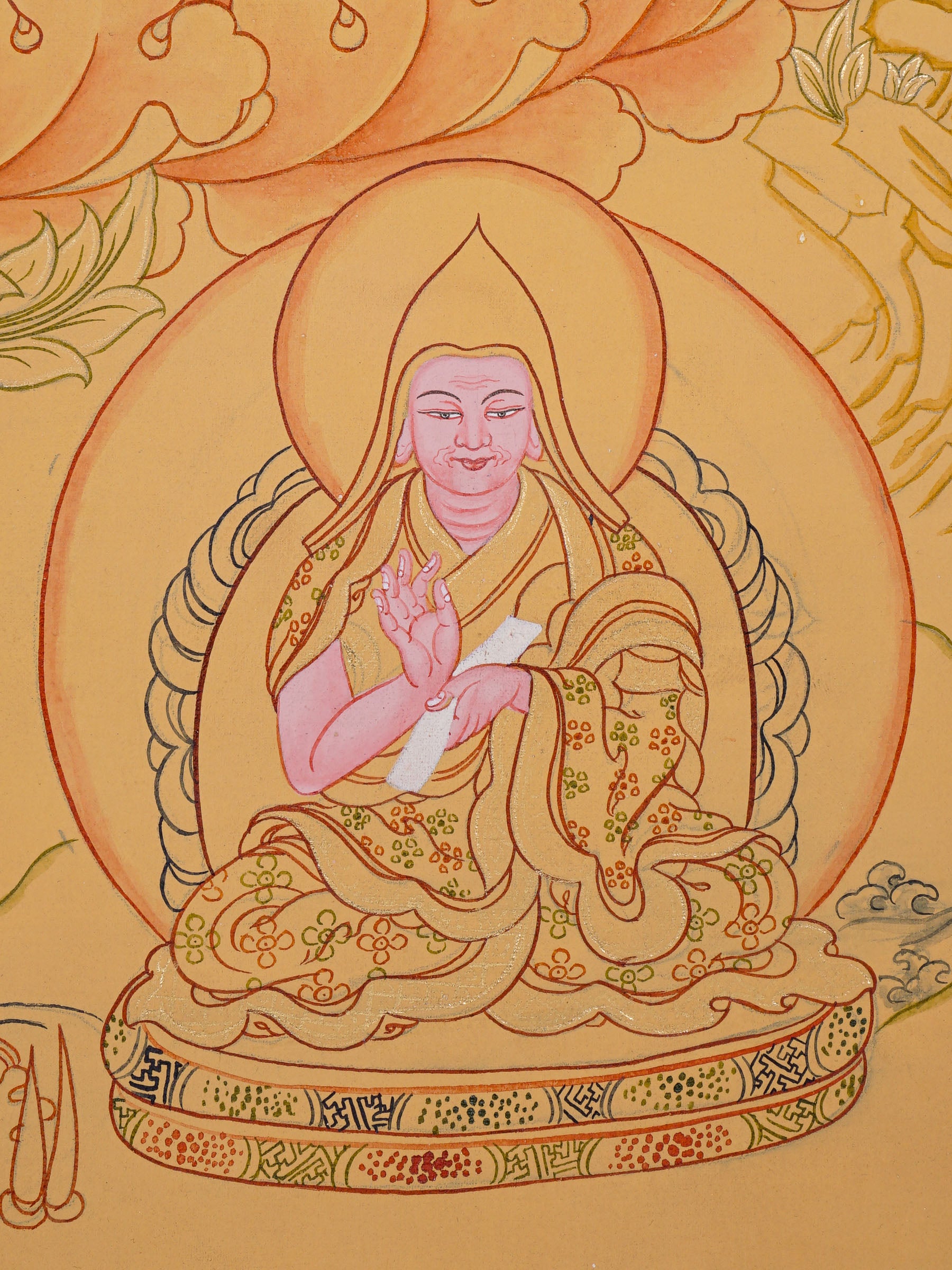 Je tsongkhapa Thangka - Tibetan Painting