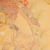 Tibetan Zambala Thangka - Handpainted Art