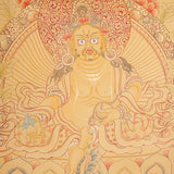 Tibetan Zambala Thangka - Handpainted Art