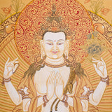 Chengresi Thangka Painting  - Tibetan Spiritual art