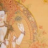 Chengresi Thangka Painting  - Tibetan Spiritual art