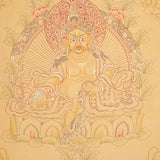 Tibetan Zambala Thangka - Handpainted Art