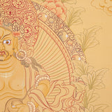 Tibetan Zambala Thangka - Handpainted Art