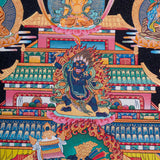 Zambala (Temple) Thangka - Buddhist Artwork