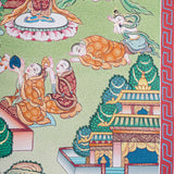 Handpainted Amitabha Temple - Tibetan Thangka