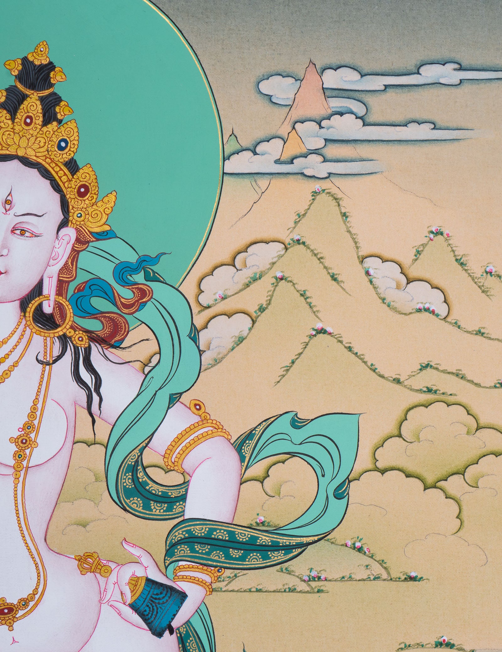  Machig Labdron Thangka Painting - Tibetan Art