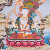 Chengresi Thangka Painting - Tibetan Buddhist Art