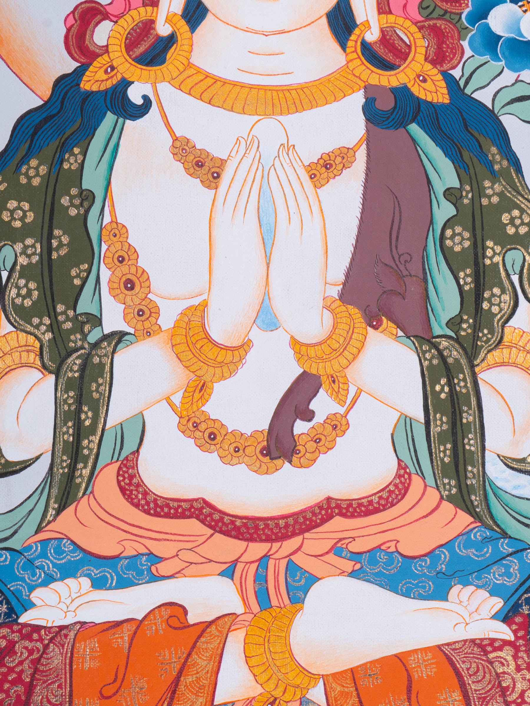 Chengresi Thangka Painting - Tibetan Buddhist Art