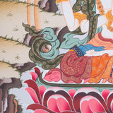 Chengresi Thangka Painting - Tibetan Buddhist Art