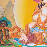 White Tara Thangka - Tibetan Painting