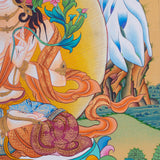 White Tara Thangka - Tibetan Painting