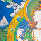 Chengresi Thangka Painting